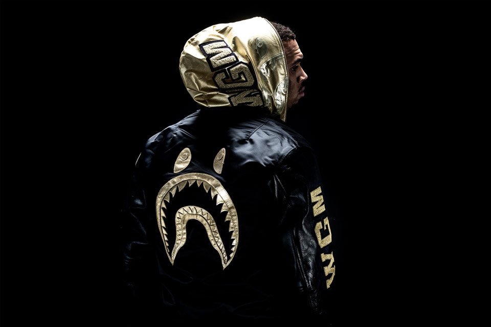 dapperdistress's tweet photo. Chris Brown For BAPE's High End Black Label https://t.co/kX48EMzmNF