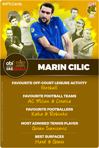 iptl's tweet photo. @BarStud The gentle giant will be a giant addition to your #IPTLCards collection. Marin Cilic it is! https://t.co/qZklVvwAEK