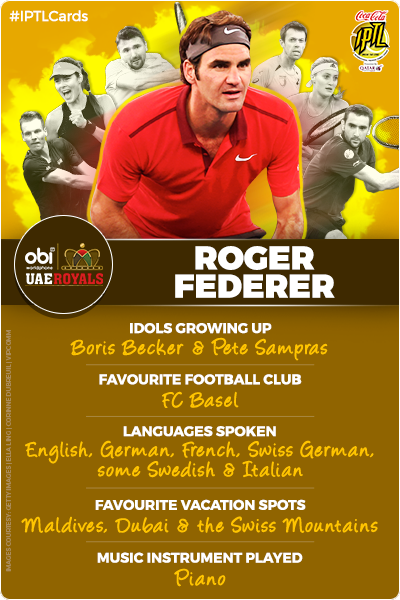 iptl's tweet photo. @BarStud How many #IPTLCards do you need to complete your set? This Roger Federer card should help you out! https://t.co/PGHruOzuh9