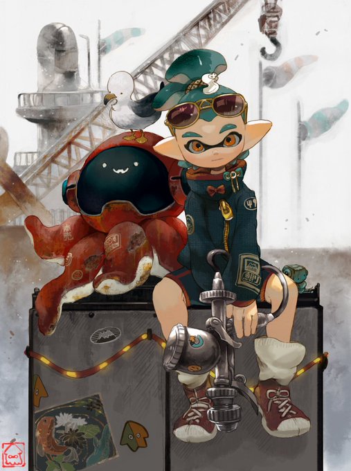 「イカボーイ(スプラトゥーン)」の画像/イラスト/ファンアート(古い順)