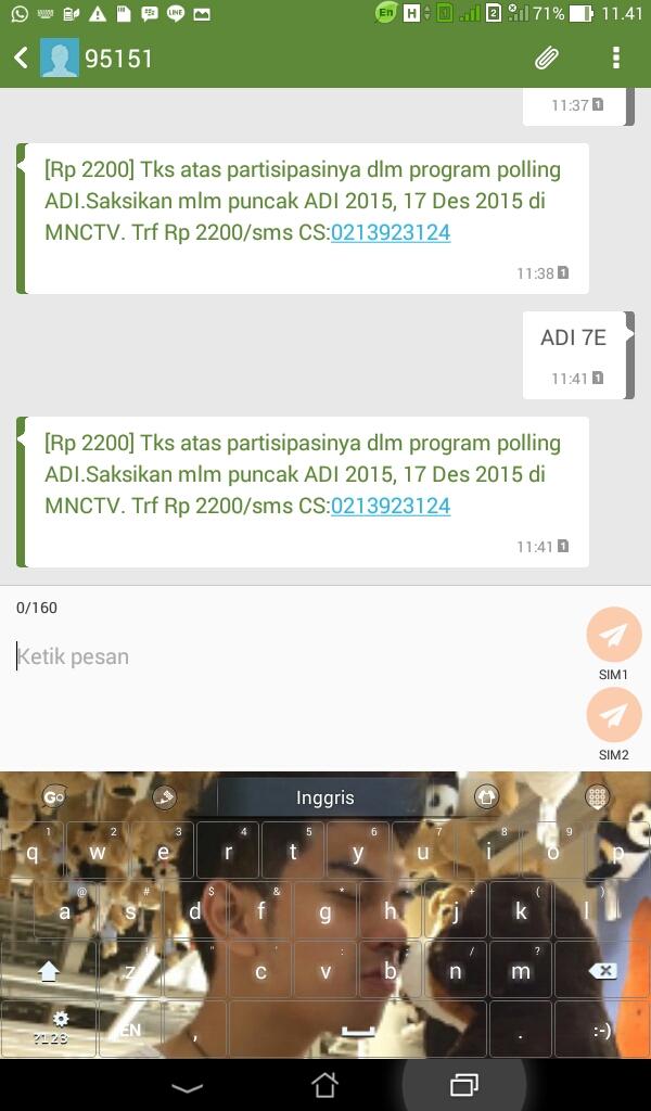 RthCibinong's tweet photo. mimin abis vote coco lagi nih ihihihi .. smoga menang yaa co =) cc:: @rafaell_16 @RAFLATAHUGS https://t.co/zAmC2PojlL