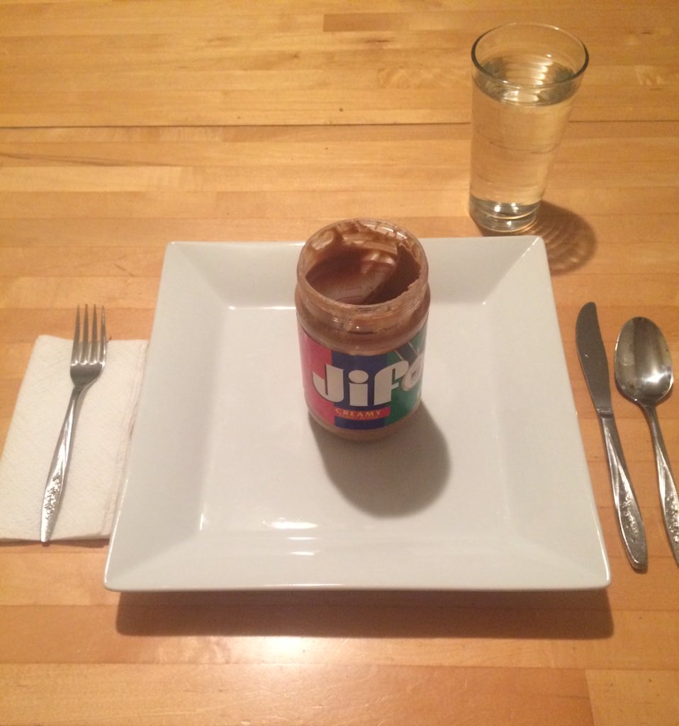 PNutButterPorn's tweet photo. Finals week got me like https://t.co/EeaKEdUdUk