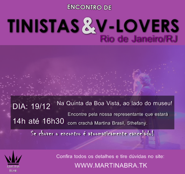 TINICentralBR's tweet photo. Encontro de fãs no Rio de Janeiro! E ai você vai? 
Confira os detalhes no link: https://t.co/2H7hOtpEtH https://t.co/WsQKAMCR7f