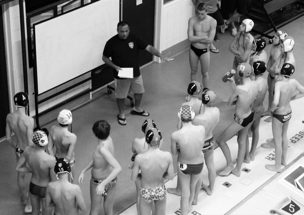 Working <a href="/USAWP/">USA Water Polo</a> boys Holiday Camp in Colorado Springs Olympic Training Center #gousa