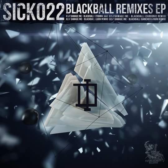damageinc_dnb's tweet image. #sick002 'Blackball Remixes EP' ft @zardonic @coohmusic @Gancher_Ruin Remixes forthcoming on #futuresicknessrecs