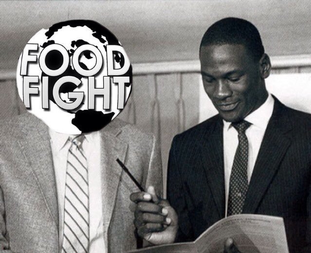 Empowered2Fight's tweet photo. 30 years ago today, basketball legend Michael Jordan signed a marketing deal with FoodFight. #HappyFriday https://t.co/ROaSyg306R