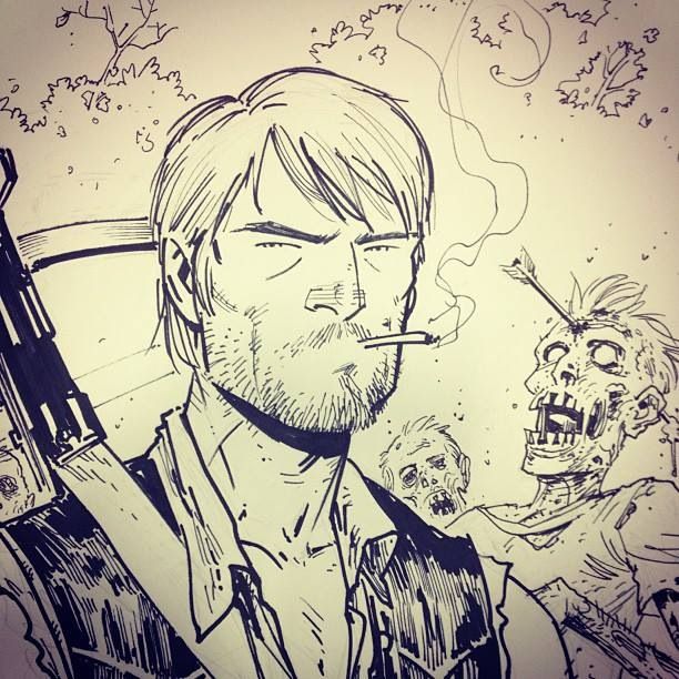 This is what Daryl Dixon would look like in <a href="/TheWalkingDead/">The Walking Dead</a> comics!