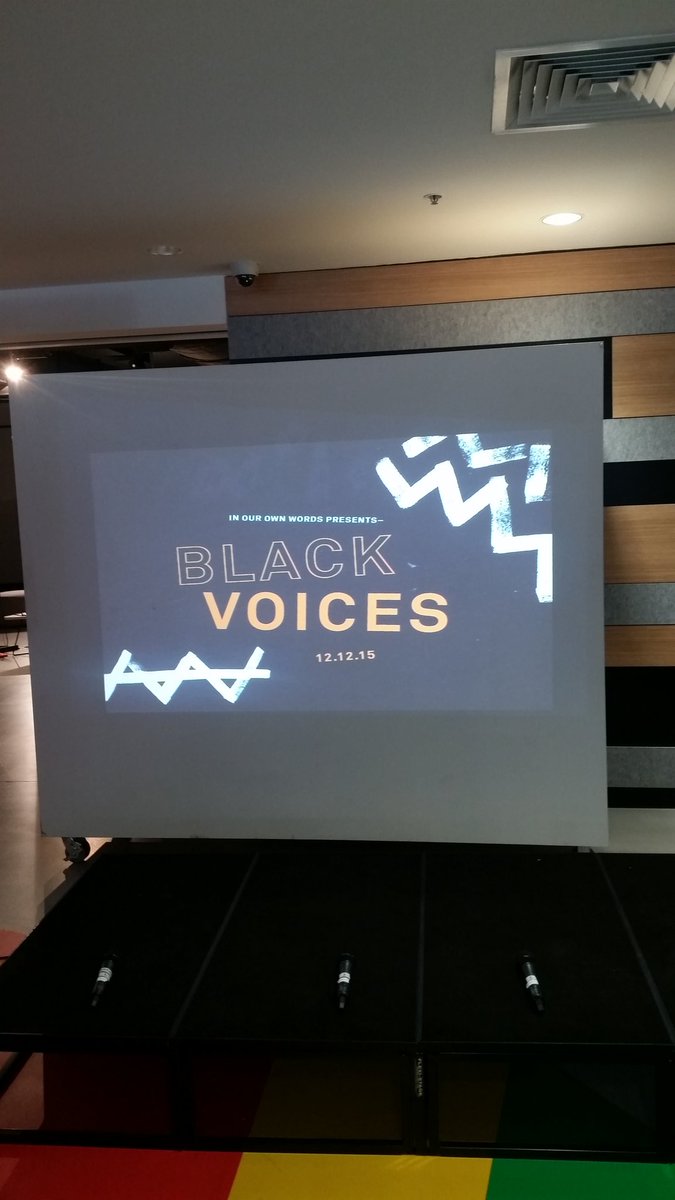 inourownwords's tweet photo. #BlackVoices | Not long until we commence our program for today! Come down to VU Metro West to catch it all. #ioow https://t.co/zOKAwmOv69