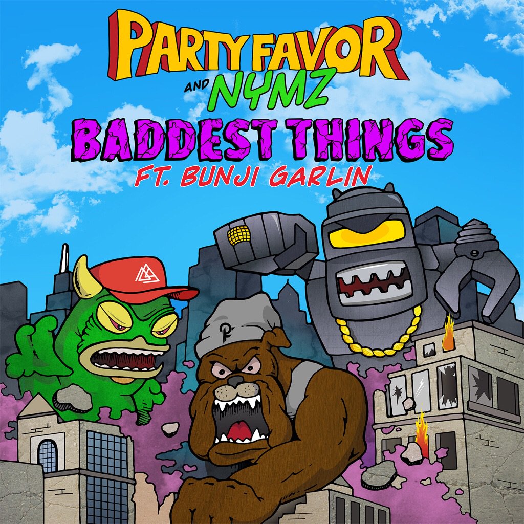 DJNymz's tweet photo. #BaddestThings is here!! @partyfavormusic @BUNJIGARLIN @maddecent !! https://t.co/cUuoQevYXq https://t.co/j0mpknaCv3
