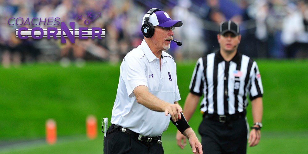 The <a href="/NUFBFamily/">Northwestern Football</a> has one of the nation's most ferocious defenses. Meet the architect: bit.ly/1Y9H9O4