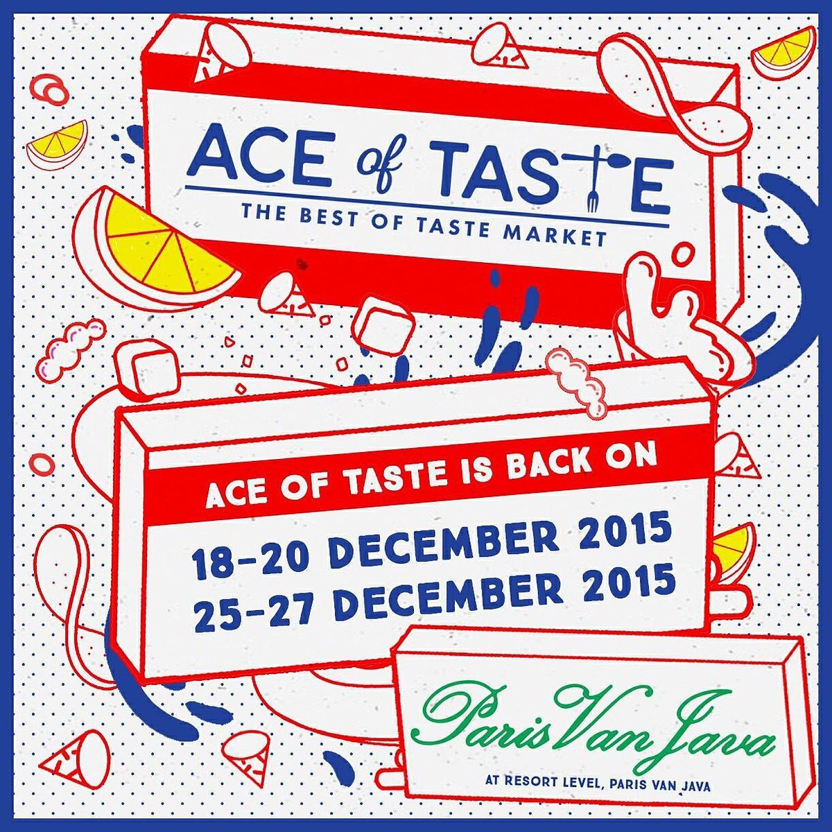 We're coming to you next week! #ACEOFTASTE
