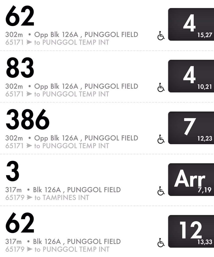LTA just released bus arrival time for the 3rd incoming bus. It's available in <a href="/sgnextbus/">SG NextBus</a> too