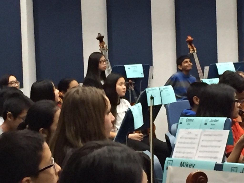 ottomsorch's tweet photo. Bach Orchestra rehearsing tonight. #ottobobcats #ottomsorch #region25orch https://t.co/sXl8AQsswL