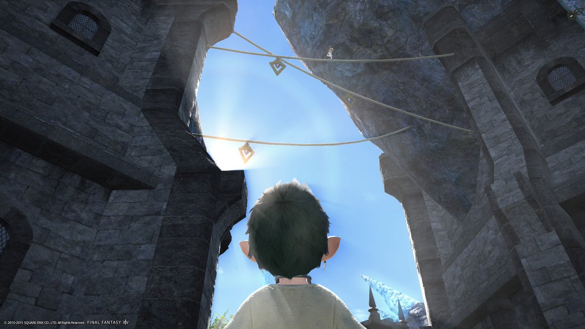 rine_valens's tweet photo. The law of gravity #ffxiv #miniDevil #lalafell #PS4share https://t.co/txeI1SqnVZ