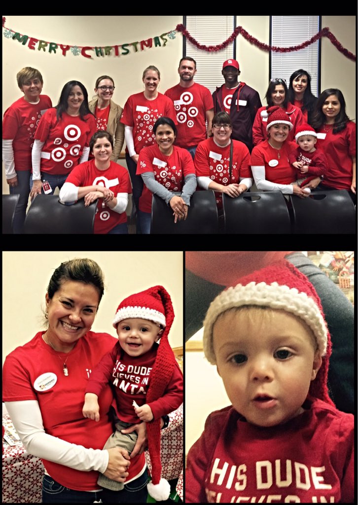 Nothing better than giving back during the holidays! #Targetvolunteers #CLUES #AlNiñoConCariño