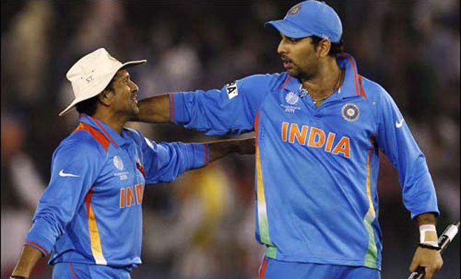 HAPPY BIRTHDAY to one of India\s best match winners. The man who helped fulfill SRT\s dream-----> YUVRAJ SINGH!    