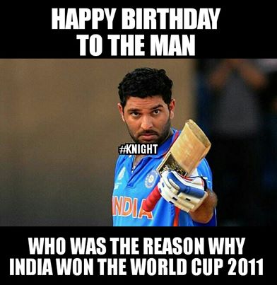 Happy Birthday Singh..Yuvraj Singh! :D     