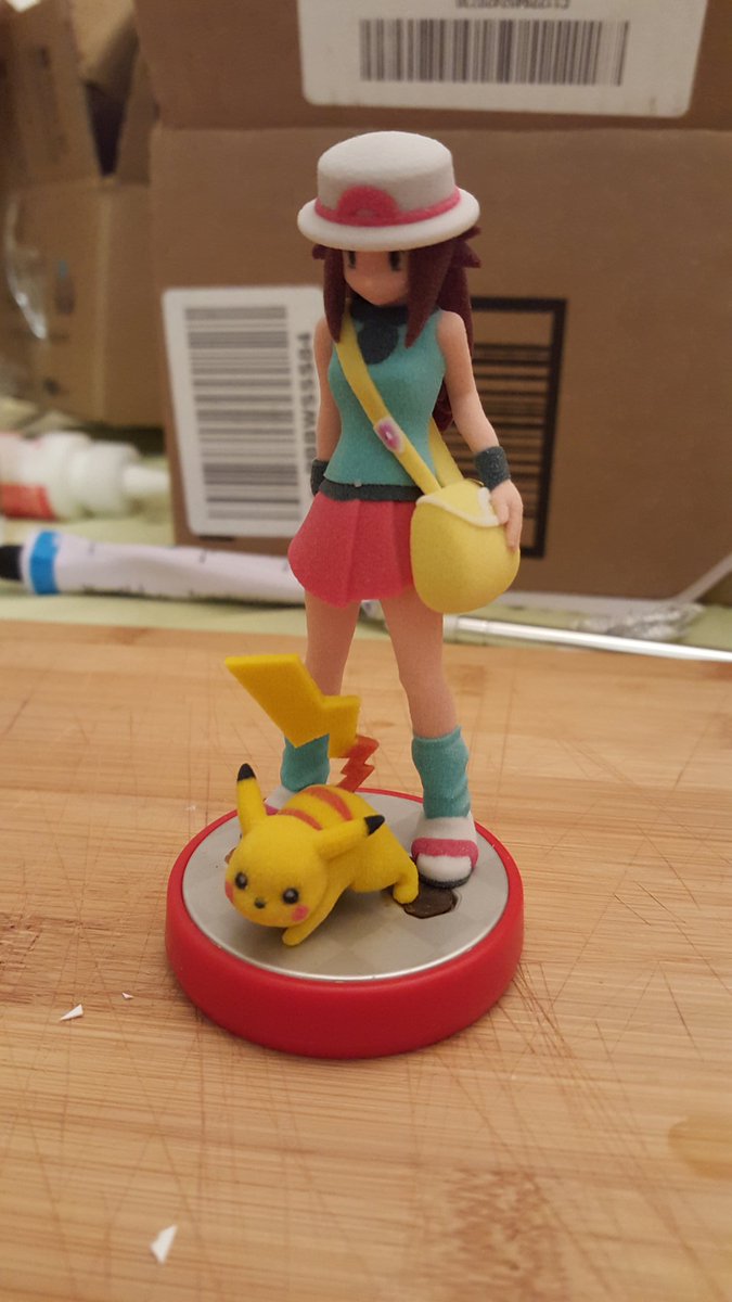 Ryan Benno ⚾️ Twitter: Female Pokemon Trainer amiibo model! #nintendo https://t.co/b9IgfR2jYb" / Twitter