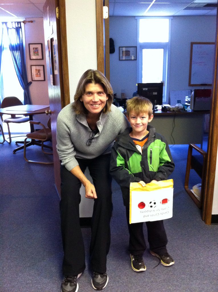 Precious gift from Mason:he earned $45 for crafts&donated it all to KS so that'all kids can play' #littleguybigheart
