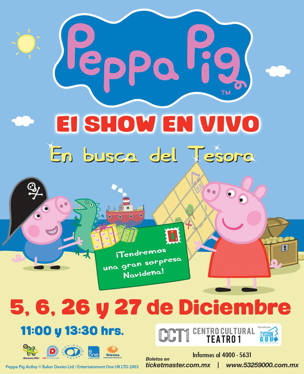 Tycoon Gou On Twitter últimas Fechas En México Peppa