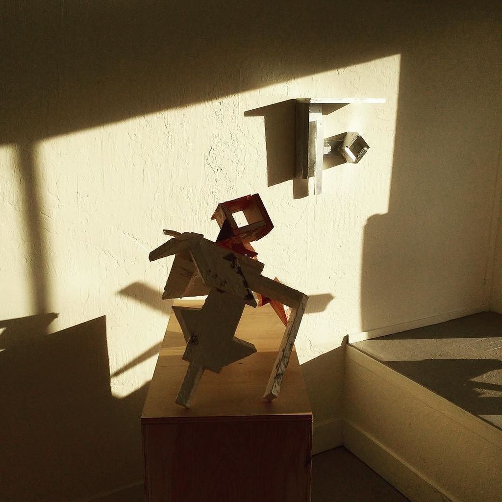 Three30Forty's tweet image. Play of light on the sculpture. Exhibition opens tonight. 
#dorothygoode #firstfriday #oak… ift.tt/1TIiGPr