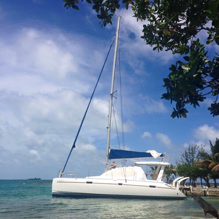 dwatson4CBB's tweet photo. My ride for the day ⚓️ #sailing #catamaran #sail #sailboat #TGIF #FridayFeeling #friday #caribbean #belize https://t.co/WOutS9VMky