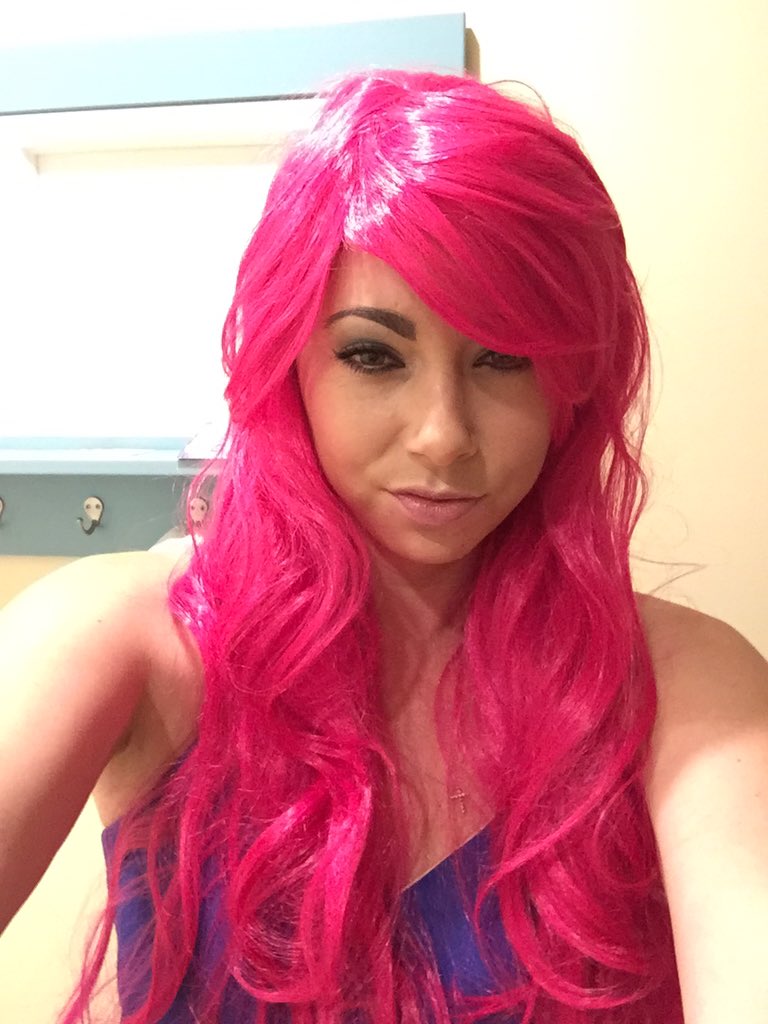 Pink hair in Florida. Why not!