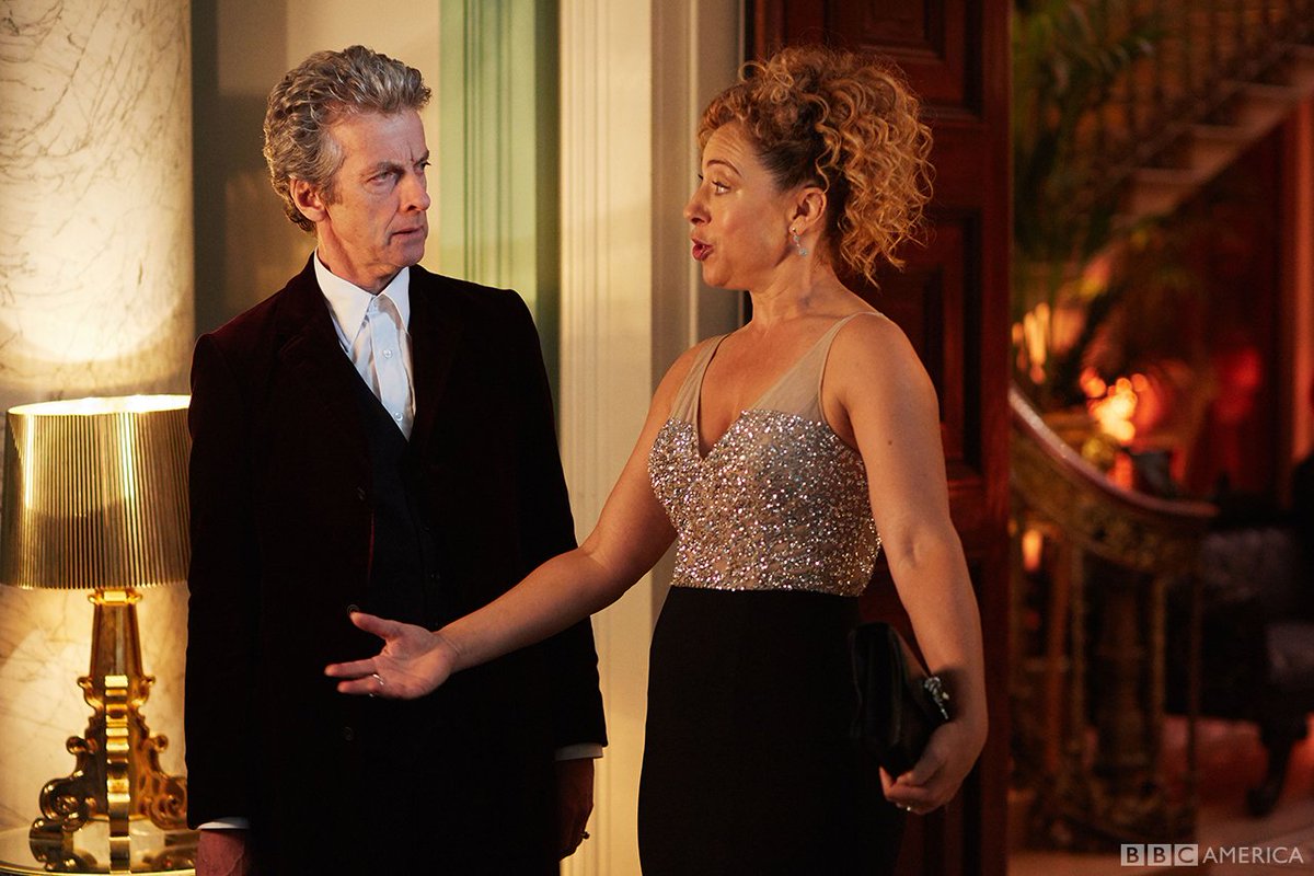 Crustias's tweet image. RT @DoctorWho_BBCA: NEW IMAGES from the upcoming #DoctorWho Xmas Special! 'The Husbands of River Song' 🎄