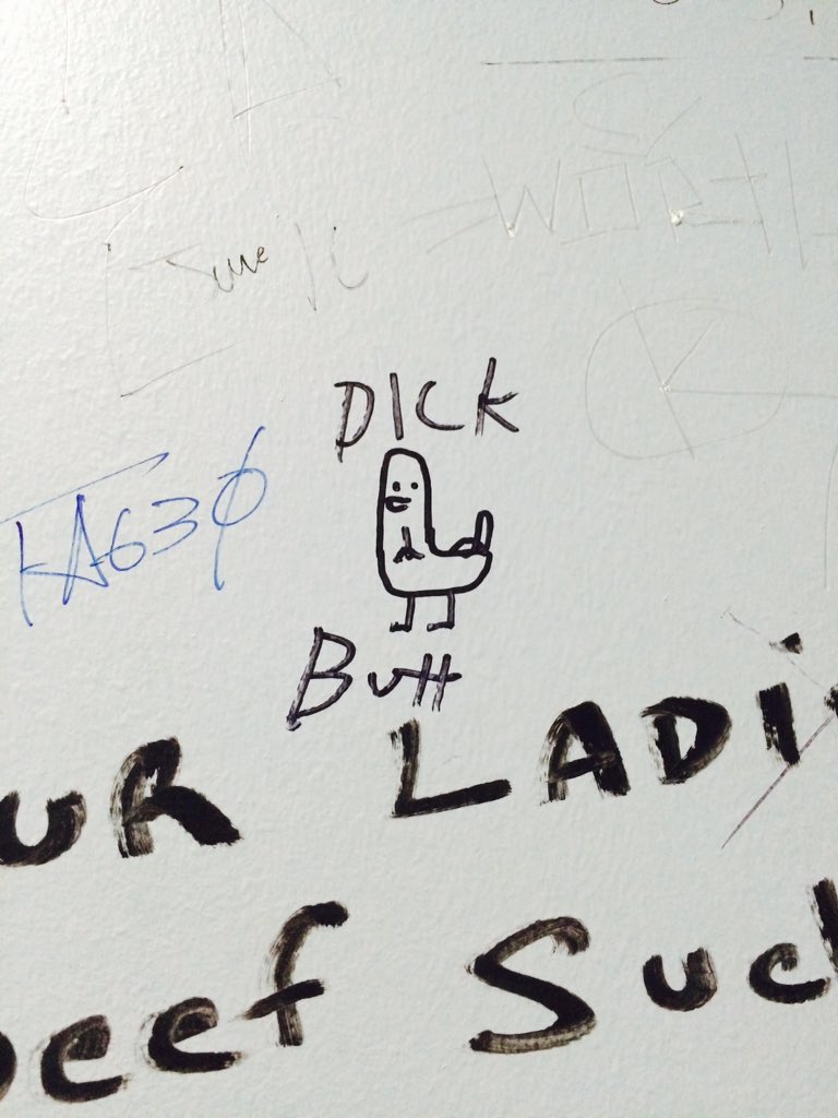 trackfade's tweet photo. @doctorwutang @epitasis bathroom graffiti game just reached a new peak https://t.co/DhEQQRCJ6s