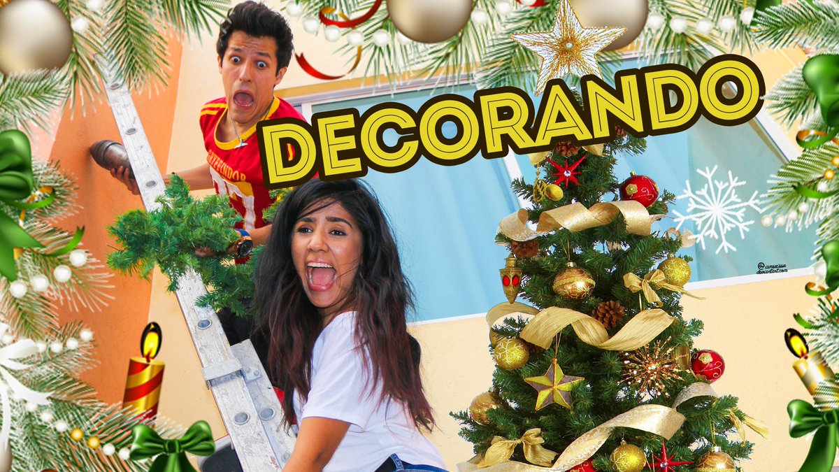 PPTeamRafa's tweet photo. POR FIN EL VLOG DE DECORACIÓN NAVIDEÑA! CASI MUERO, PERO TODO BIEN!
ESCRIBANOS QUE TAL QUEDO https://t.co/Bpu2qkKNob https://t.co/43iTCYyWjI