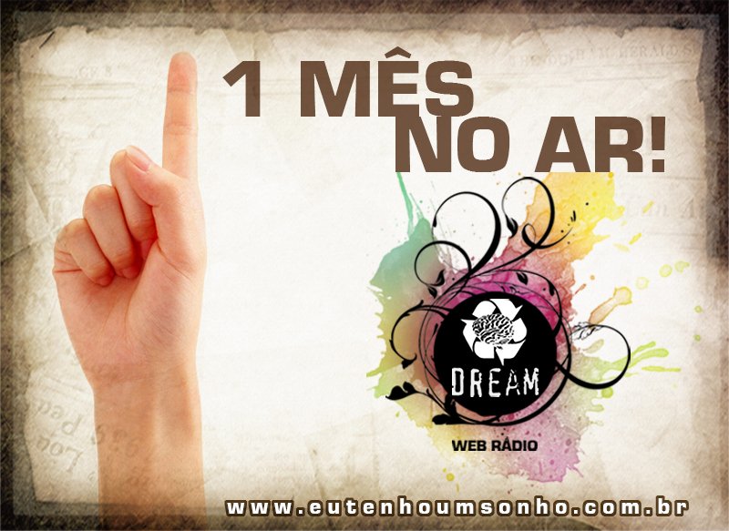 DreamNaWeb's tweet photo. Um mês de @DreamNaWeb no ar! https://t.co/v4PCL1xmkz https://t.co/p5fUQ9vipo