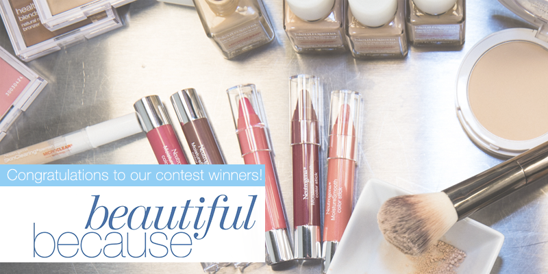 Neutrogena's tweet photo. Congratulations to our #BeautifulBecause #Contest winners @ColumbineMari @WendyKrafferty @lukitasmom! https://t.co/SgEiTTxnpf
