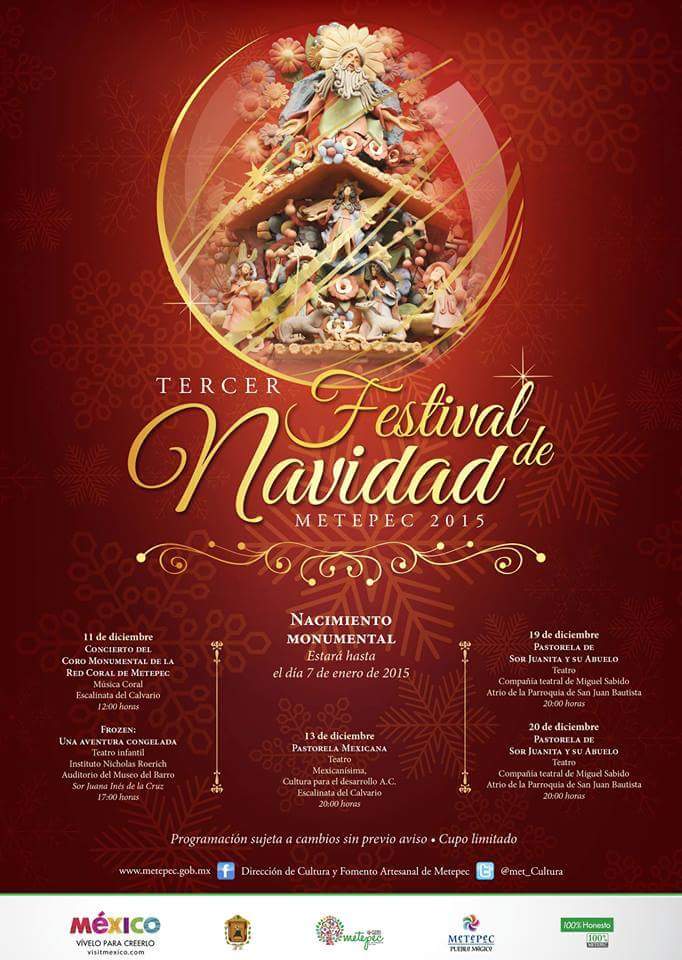 EdomexTurismo's tweet photo. Vive el festival de navidad de #Metepec #PuebloMágico @TurismoMetepec ~
@bettynabenitez https://t.co/JDaeJT47II