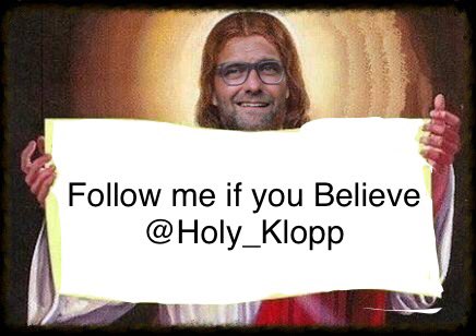 Holy Klopp tweet media