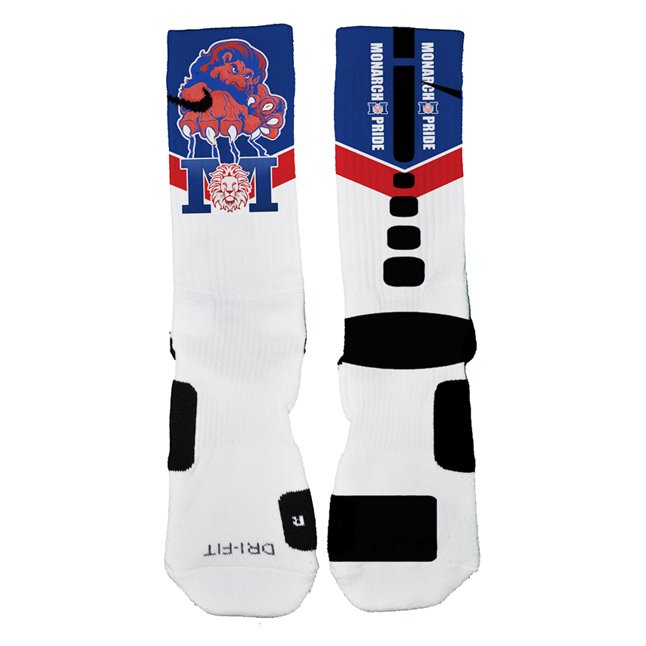 BMSCC1's tweet photo. Custom Monarch Nike Elite socks!  Order online or at BMS by Dec. 10. https://t.co/Wl6lOVfoYA https://t.co/ItwwKlTC68