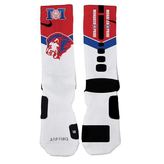 BMSCC1's tweet photo. Custom Monarch Nike Elite socks!  Order online or at BMS by Dec. 10. https://t.co/Wl6lOVfoYA https://t.co/GTiDyf5JQV