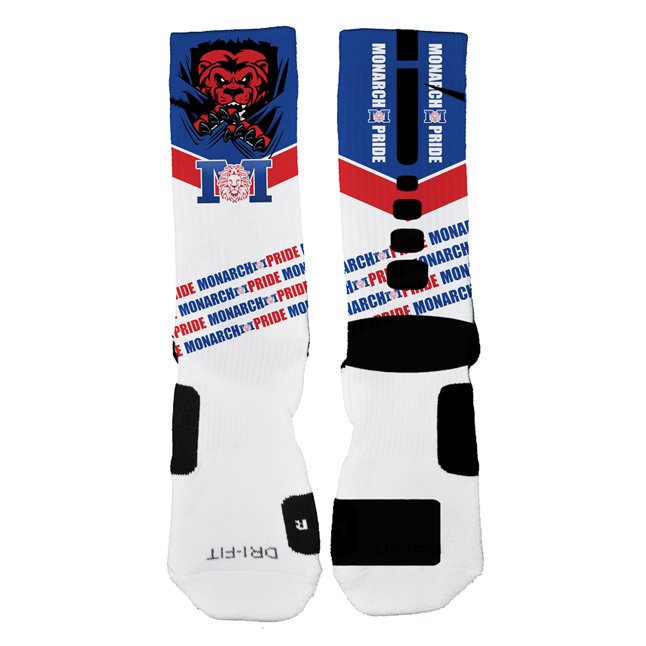BMSCC1's tweet photo. Custom Monarch Nike Elite socks!  Order online or at BMS by Dec. 10. https://t.co/Wl6lOVfoYA https://t.co/hQ6DAHYAYd