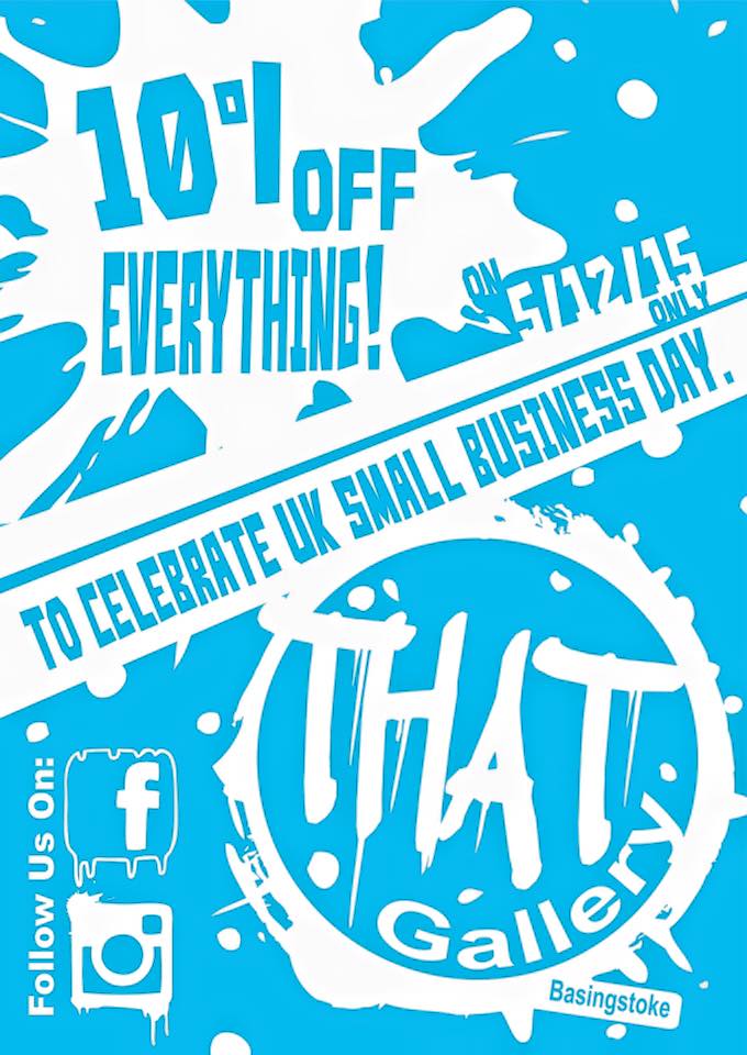ThatGalleryArt's tweet photo. We're celebrating #SmallBusinessSaturday tomorrow.  Come along and meet the artists, and take advantage of our sale! https://t.co/wNm704cMLB
