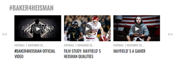 baker4heisman's tweet photo. Everything Baker you could ever want, all in one location ➡️ https://t.co/18tqwXR9CM https://t.co/IQD1eOSJgd