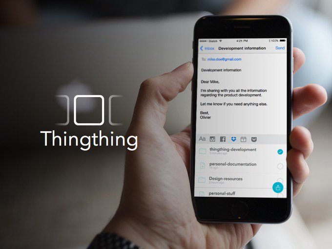 I love Thingthing Keyboard! It's really productive @thingthingapp #productivity #ios https://t.co/AekhXanh7T<a href="/tag/ios"class="tags"><span>#ios</span></a><a href="/tag/productivity"class="tags"><span>#productivity</span></a>