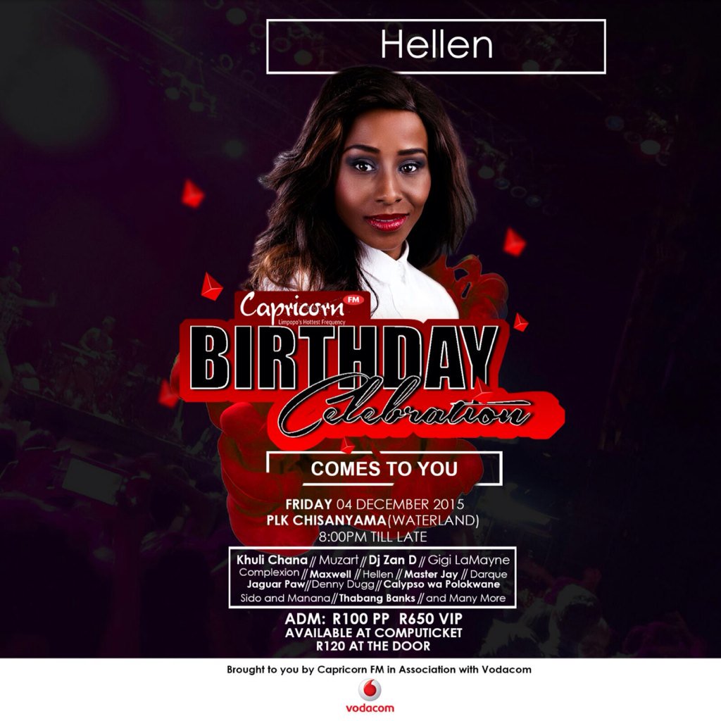 CapricornFM's tweet photo. @hellenseabi rocking her mix. ayoba yoba... #CFMBirthday #EaBaba https://t.co/4Eug6qsJcJ