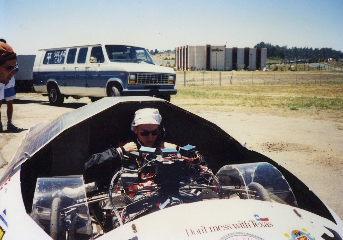 LHR_Solar's tweet photo. Last day for #bevolt HornRaiser https://t.co/SbLiHdKEou ! #FlashbackFriday of the very first car we built! https://t.co/s10gVBXmWj