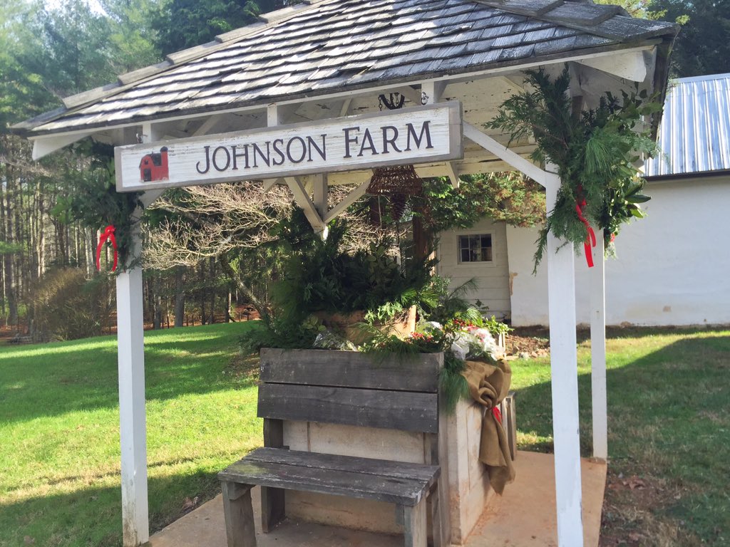 Final prep is done! See you at our Xmas Open House tomorrow 10am-4pm! #XmasatJohnsonFarm