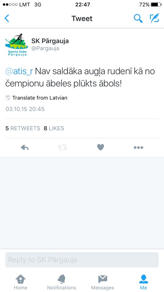 Arī sasalis ābols no čempionu ābeles ir tīri neko. Paldies pilnajām tribīnēm!!! #1.rajonasvarigi