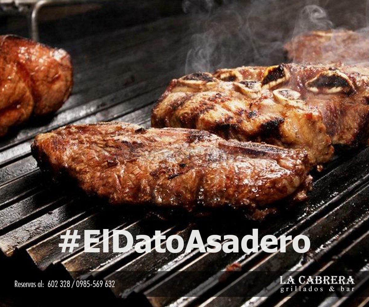 LaCabreraPy's tweet photo. La cocción del asado tiene que ser lenta y constante, asegúrate de tener suficiente fuego para todos los cortes. https://t.co/BkzVd9Fsie