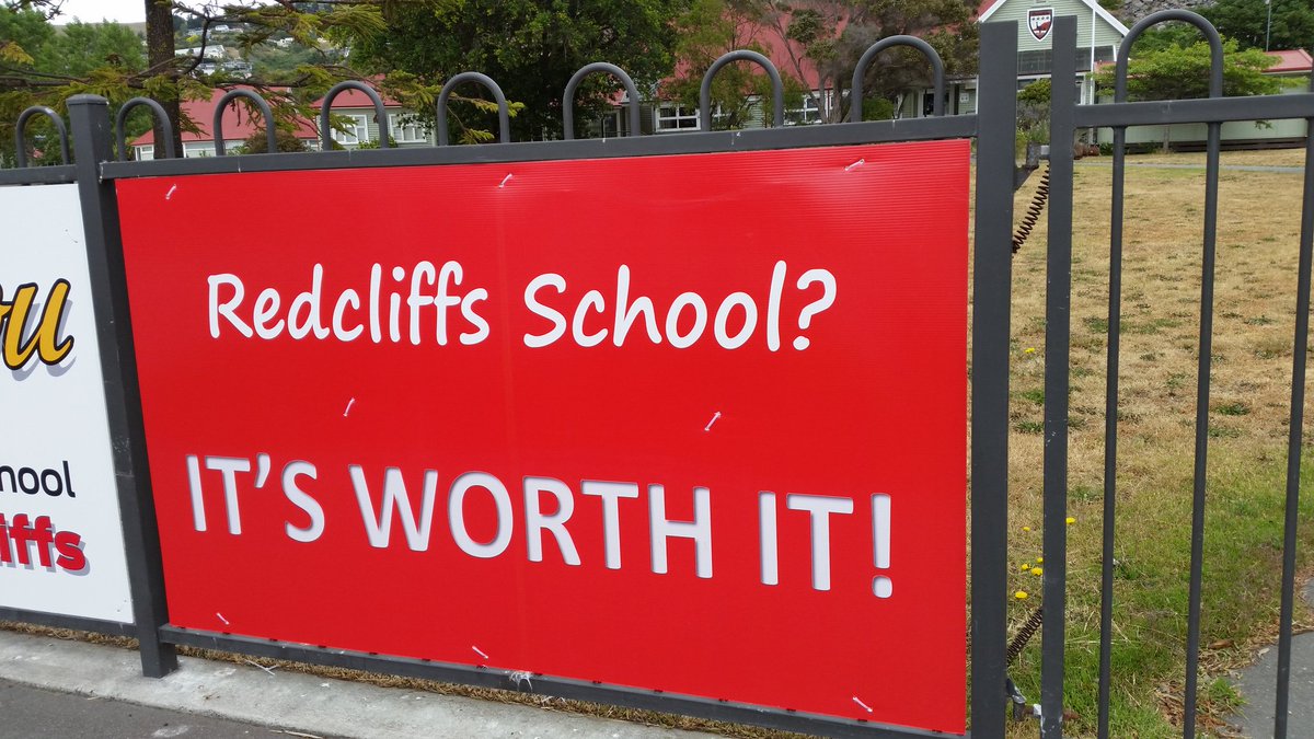 We'll need a longer fence soon!  #supportRedcliffsSchool #reddytoreturn