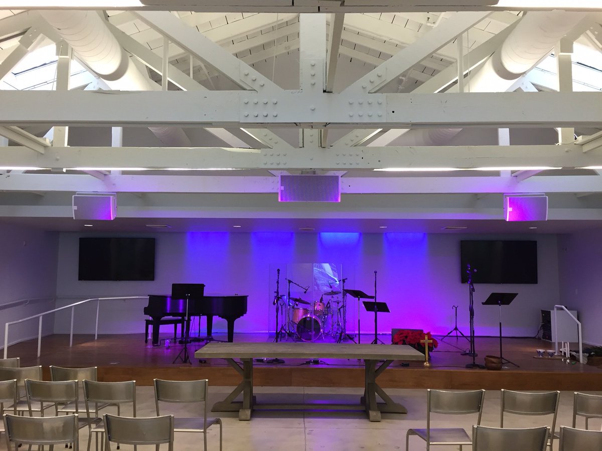 jcbrainstorm's tweet photo. @ESUMCRaleigh @ChurchOnMorgan performance space with two @MartinAudioLtd #CDD12 and #CSX212 subwoofer. https://t.co/GClH2WbdmX