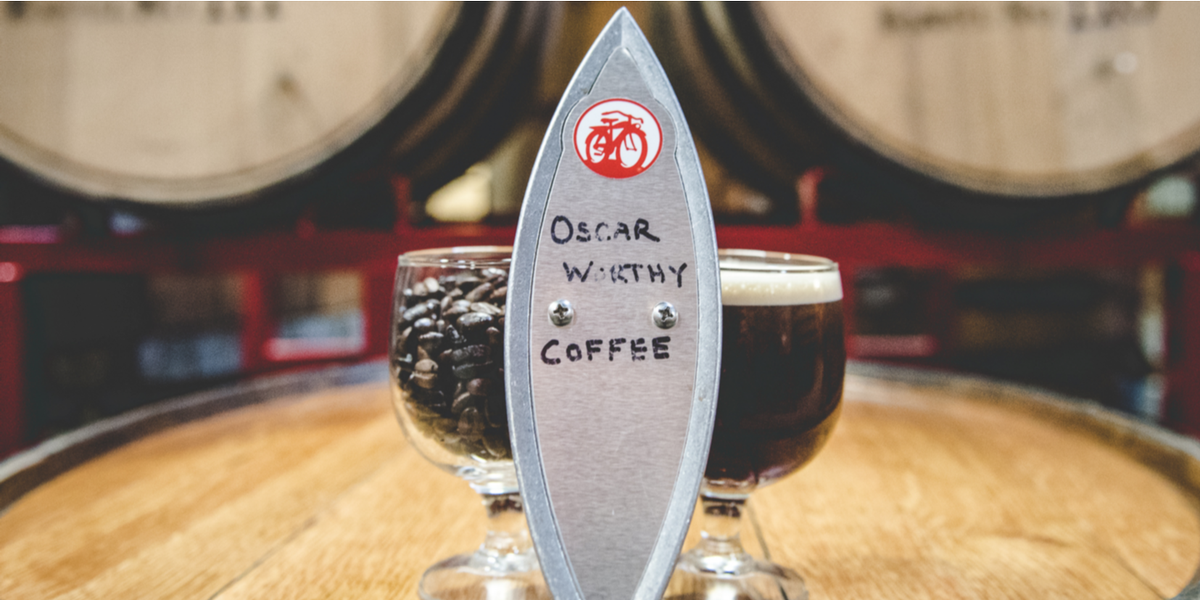 BanksFilibert's tweet photo. Oscar Worthy Coffee is on tap at the brewery — learn how we make it and come grab a pint:  https://t.co/wbxCc2sN8M https://t.co/U67OJfHJOp