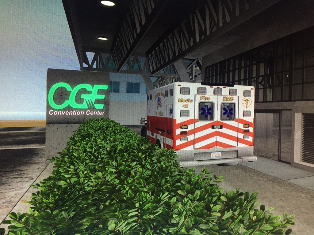 R0bMelson's tweet photo. Watching as Medic42 Runs a Non-Emergent Lift Assist at the #CGE convention center. #Canton2015 #cantonSL #getready https://t.co/AahS2KsfCO