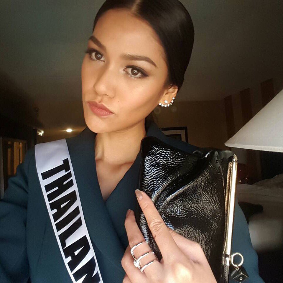 MissUniverse's tweet photo. I will be taking over the Miss Universe Instagram today. Make sure to follow for updates! -#MissUniverse Thailand https://t.co/b0RjNZafNM